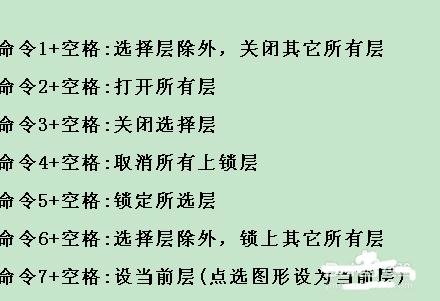 cad中怎样使用图层工具快捷键