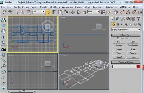 如何将CAD图形导入进3D MAX中