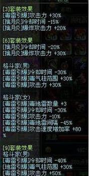 2017dnf女毒王90版本刷图加点攻略