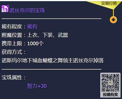 dnf智力的宝珠有哪些