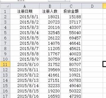 用excel做统计分析教程的方法步骤