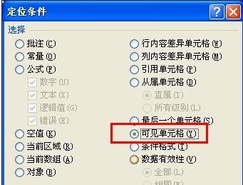 excel2007只复制筛选结果部分的方法