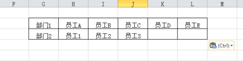 excel2010行列互换的教程