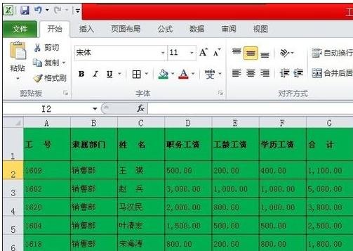 excel表格进行筛选操作的教程
