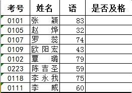 excel表格if公式的使用方法