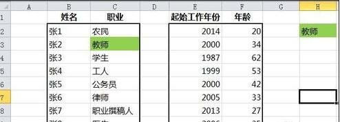 excel中index函数的方法