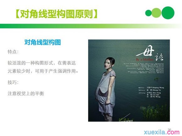 PPT排版技巧:对角线型构图原则