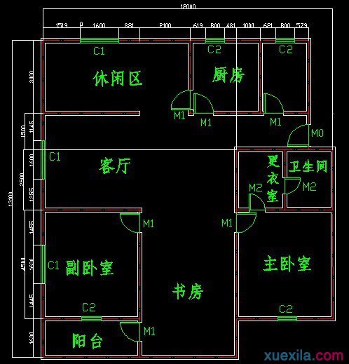 AutoCAD绘制室内平面图的步骤