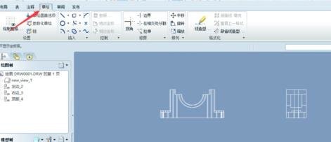 proe工程图转cad
